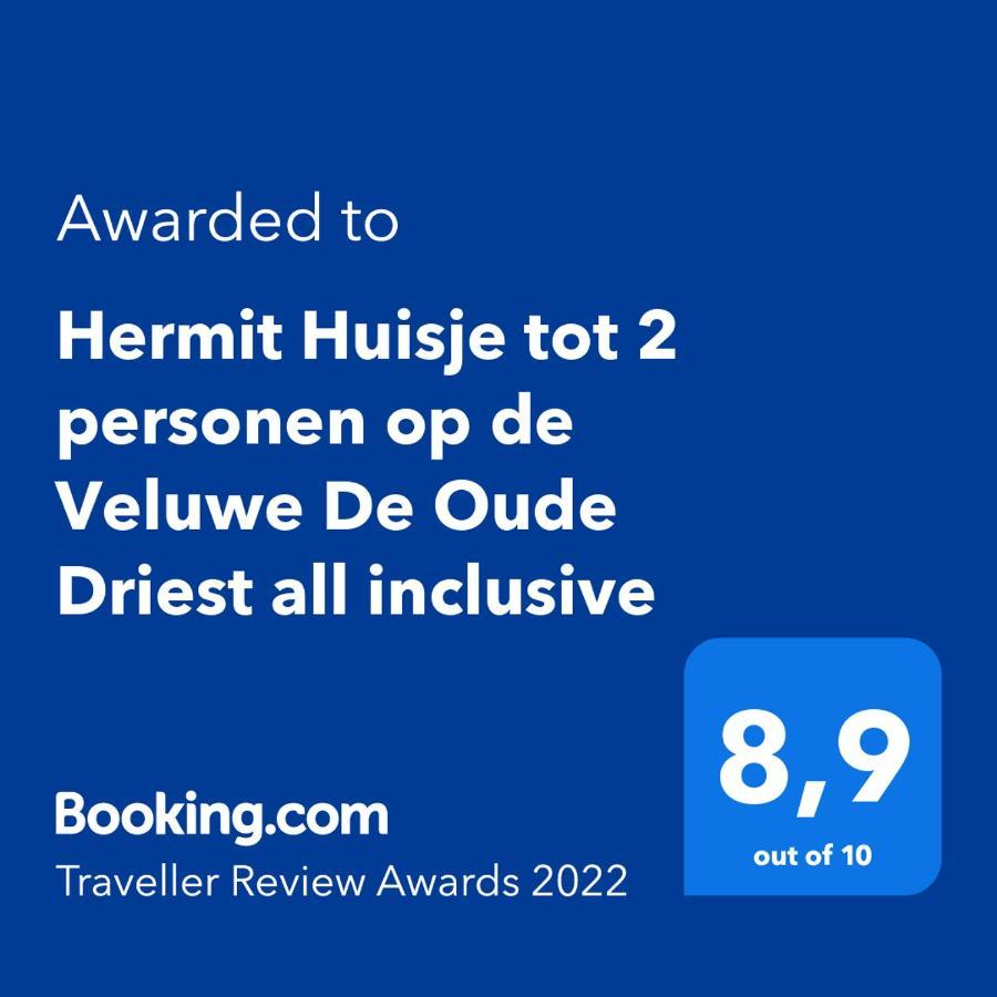Ruim En Gezellig Chalet Voor 2 Personen Op De Veluwe Recreatiepark De Oude Driest Пюттен Экстерьер фото